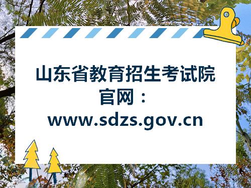 山东省教育招生考试院官网wwwsdzsgovcn